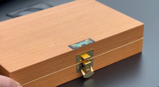 Hand Crafted Wooden Hook Length Box